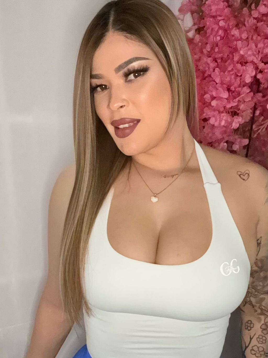 white top