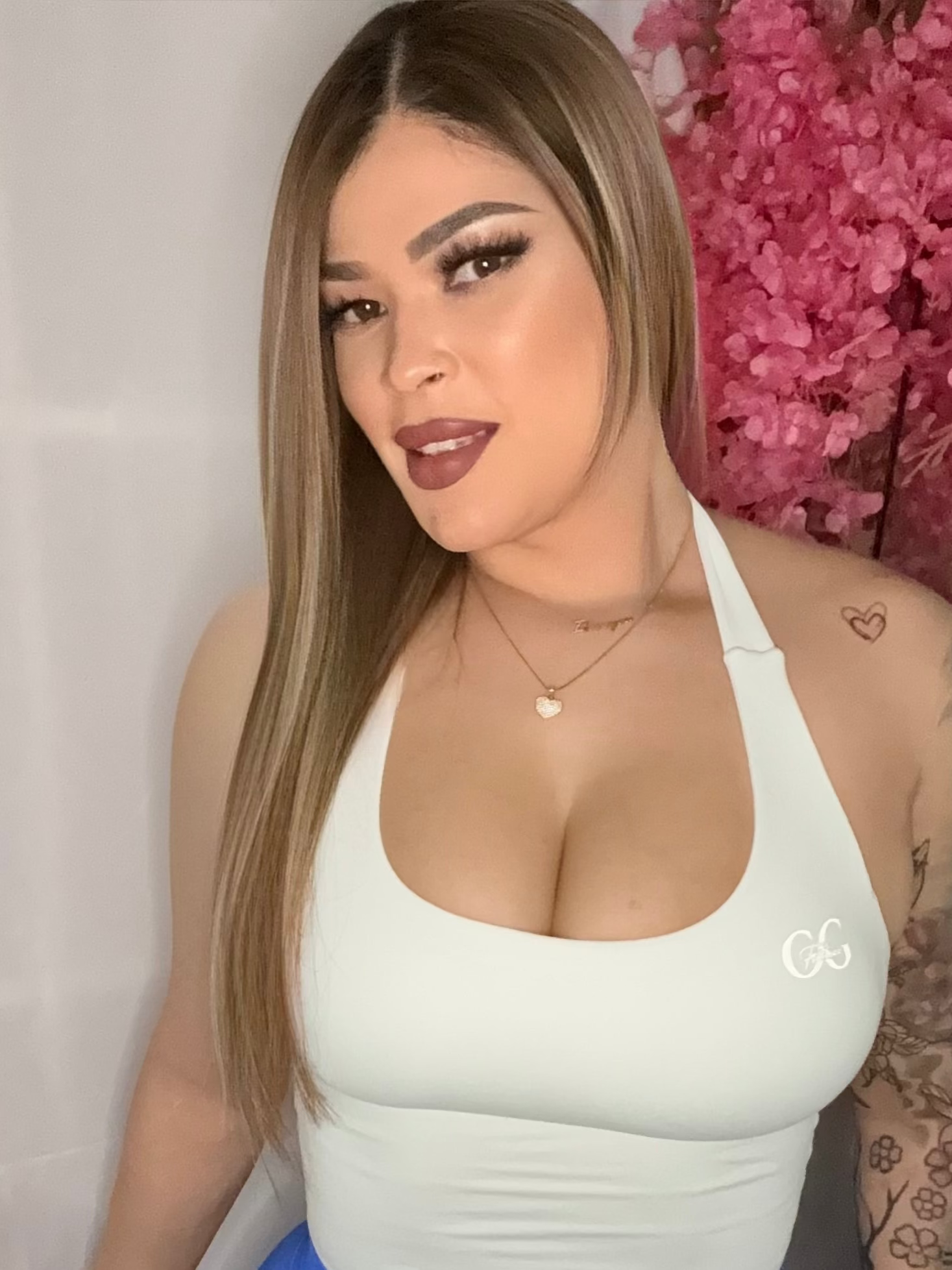 white top